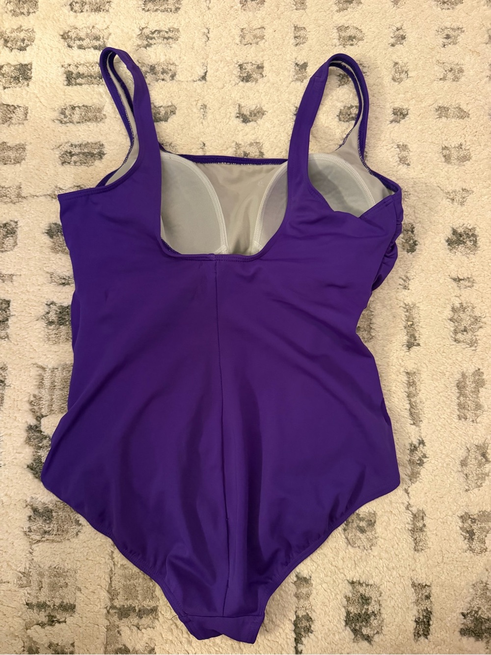 Reebok Purple Women's One-Piece Swimsuit - Picture 3 of 5